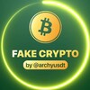 Логотип телеграм канала @fakebtcrus — ФЕЙК USDT BTC ETH