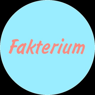 Логотип телеграм канала @fakterium — Fakterium