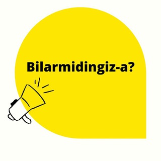 Telegram kanalining logotibi faktlar_malumotlar_statuslar — BILARMIDINGIZ.