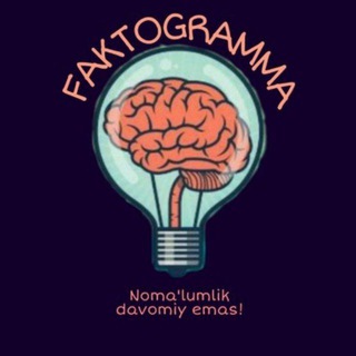 Telegram kanalining logotibi faktogramma — Faktogramma!