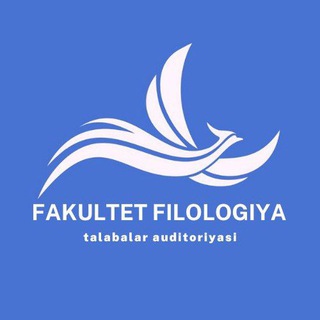 Telegram kanalining logotibi fakultetfilologiya — 🇺🇿 𝐅𝐈𝐋𝐎𝐋𝐎𝐆𝐈𝐘𝐀 𝐅𝐀𝐊𝐔𝐋𝐓𝐄𝐓𝐈