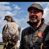 Логотип телеграм канала @falconry_center — Центр соколиной охоты Константина Соколова🦅
