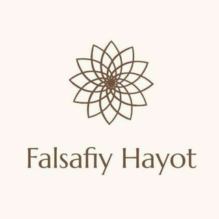 Telegram kanalining logotibi falsafiy_hayot — FALSAFIY HAYOT🌸