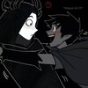 Логотип телеграм канала @false_moon_confession — Фальшивая луна confession   daily! [🐺🌔]