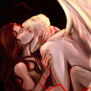 Логотип телеграм канала @fanficoved — fanficoved.life