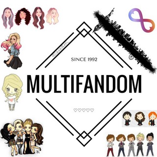 Logo del canale telegramma fangirlmultifandom - Multifandom