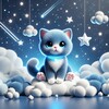 Логотип телеграм канала @fanny_catss — Смешные котики