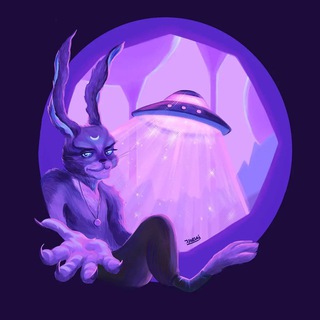 Логотип телеграм канала @fantasticimprov — Следуй за фиолетовым кроликом