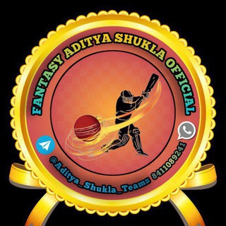 Logo saluran telegram fantasy_aditya_shukla_official_1 — Fantasy Aditya Shukla Official🏏