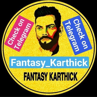 Telegram kanalining logotibi fantasy_karthick — Fantasy Karthick