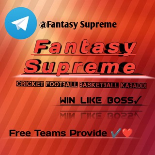 Telegram channel Fantasy Supreme ™ logo