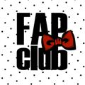 Логотип телеграм канала @fapclubz — FAPclub