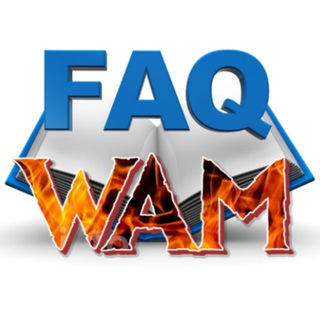 Логотип телеграм канала @faq_wam — FAQ WAM