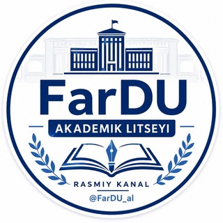 Telegram kanalining logotibi fardu_al — FarDU akademik litseyi | Rasmiy kanal
