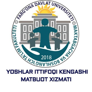 Telegram channel Maktabgacha va boshlang'ich ta'lim fakulteti logo