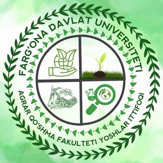 Telegram kanalining logotibi farduzootexniya — Agrar Qoʻshma fakulteti Yoshlar ittifoqi