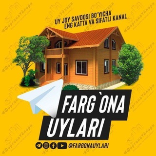 Telegram kanalining logotibi fargona_houses — FARGONA UYLARI №1