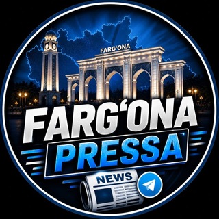 Telegram kanalining logotibi fargona_pressa — FARGONA PRESSA | FARGONALIKLAR