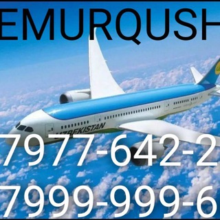 Telegram арнасының логотипі farhod2022aviakass — АВИА КАССА МУХАММАД ТЕМУРҚУШЛАР.  7977-642-22-13. 7999-999-68-64. https://youtube.com/channel/UCFkndI1qPrdrbDAItPMGUKA