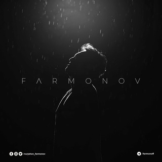 Telegram kanalining logotibi farmonoff — F Λ R M O N O V