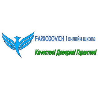 Логотип телеграм канала @farxodovich_maktab — FARXODOVICH maktabi RUS TILI