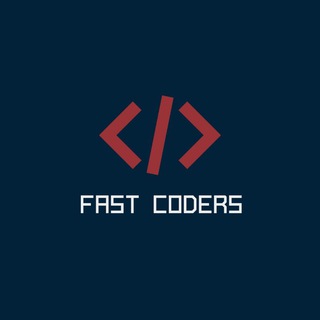 Telegram kanalining logotibi fast_coders — Fast Coders