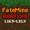 Логотип телеграм канала @fatemine — Анархия Майнкрафт | FateMine