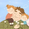 Логотип телеграм -каналу fatherintelegram — Тато в Телеграм