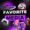 Логотип телеграм канала @favorite_media_krsk — FC FAVORITE MEDIA ⚡️