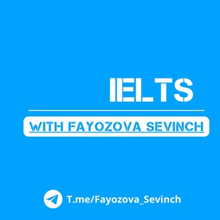 Telegram kanalining logotibi fayozova_sevinch — Fayozova Sevinch [L:8.5; W:7.0]