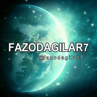 Telegram kanalining logotibi fazodagilar7 — _FAZODAGILAR7