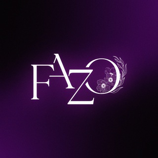 Логотип телеграм канала @fazotashkent — Fazo. Flowers boutique & More