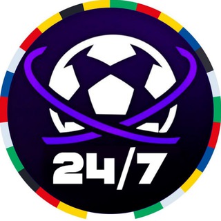 Telegram channel Футбол 24/7 logo
