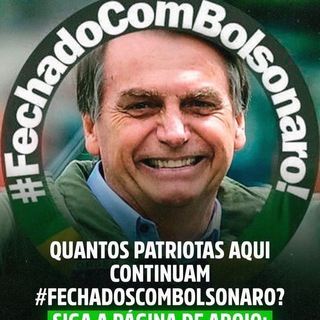 Logotipo do canal de telegrama fechadocomobolsonaro - Canal Fechado com Bolsonaro