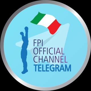 Logo del canale telegramma federpugilistica - Federazione Pugilistica Italiana - FPI