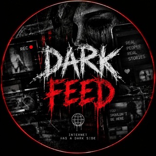 Логотип телеграм канала @feed_dark — DARK FEED 🖤