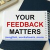 Telegram kanalining logotibi feedback_english_worksheets — Feedback