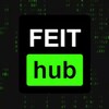 Логотип телеграм -каналу feit_hub — FEIT_Hub 🟢