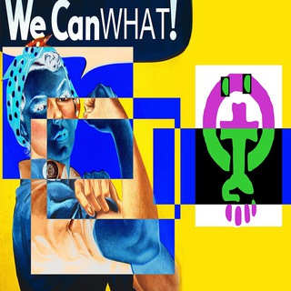Логотип телеграм канала @fem_pod_bakloy — феминизм под баклофеном