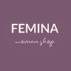 Логотип телеграм канала @feminamag — ФЕМИНА | Женский магазин