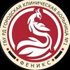 Логотип телеграм канала @fenix_gkb — Волонтерский корпус «Феникс»