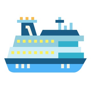 Логотип телеграм канала @ferry_lines — Паромная линия Калининград – Санкт-Петербург