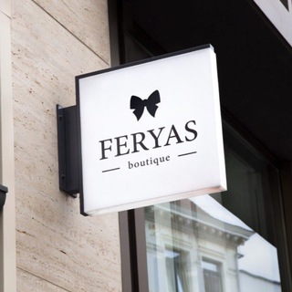 Логотип телеграм канала @feryas_boutique — FERYAS COLLECTION