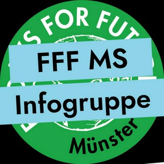 Logo des Telegrammkanals fff_muenster - Fridays for Future Münster