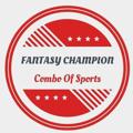 Telegram channel FANTASY CHAMPION { ALL Sports Experts 🏏⚽️🏀🤼 } logo