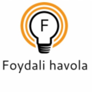 Logo des Telegrammkanals ffoydali_havola - Foydali havola