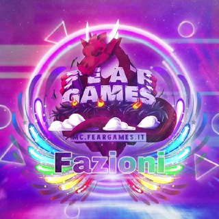 Logo del canale telegramma fgfazioni - FearGames Fazioni