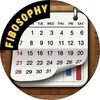 Логотип телеграм канала @fibocalendar — Fibosophy | Календарь трейдера