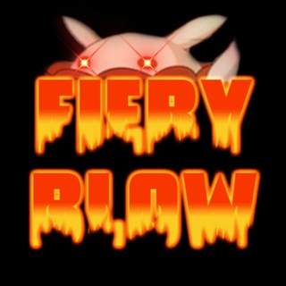 Логотип телеграм канала @fieryblowtg — FieryBlow