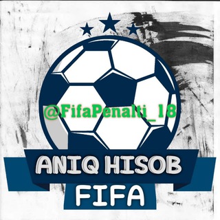 Logo of telegram channel fifapenalti_18 — ANIQ HISSOB FIFAPENALTI FIFAPINALTI MORTALKOMBAT STOLTENIS 21OCHKO FIFA KAZINO KARTA SUPERMARIO FUTBOLYANGILIKLARI FUTBOL